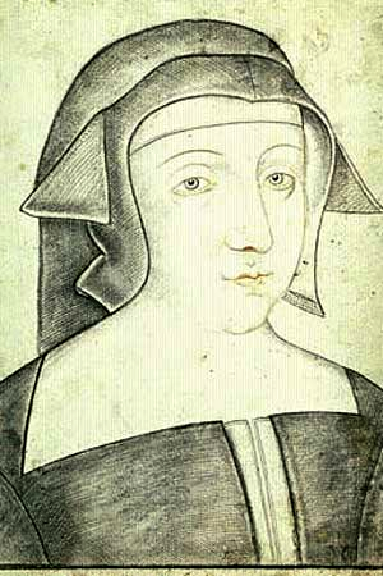 Charlotte d'Albret - par Jean Clouet en 1515